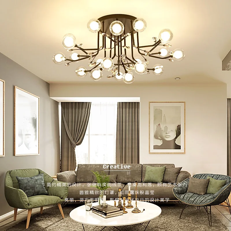 

Modern LED Ceiling Lights nordic illumination home fixtures living room lamps novelty suspension luminaire room Ceiling lighting