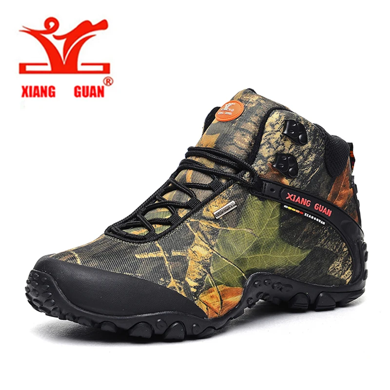  2016 XIANGGUAN Man Outdoor Shoes Waterproof Breathable Hiking Shoes For Women Climbing Outdoor Trekking Sneakers EUR SIZE 36-48 