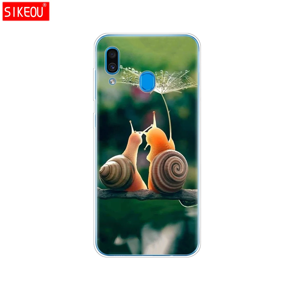 12055 Чехол для Samsung Galaxy A20, чехол A20E, силиконовая задняя крышка для Samsung A20, A 20,, A205F, A20E, A202F, мягкий чехол, бампер, кот - Цвет: 12055