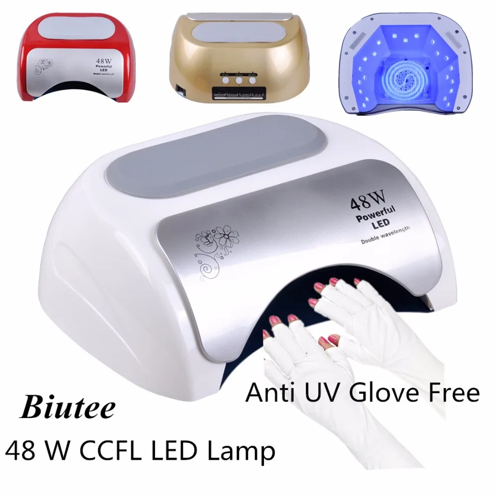 Professional 48W CCFL LED UV Lamp Nail Dryer For Nail Gel Polish Curing