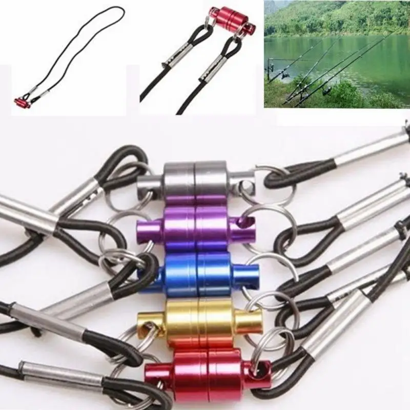 

Brand New Magnetic Fly Landing Net Release Net Holder Net Strength 3.5KG Fishing Net