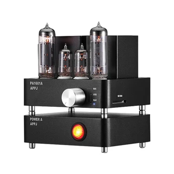 

AIYIMA HIFI Wifi Amplifier PA1601A 6J1+ 6P14 (el84) Vacuum Tube Amplifier Desktop Digital Audio Hifi Lossless Music Player
