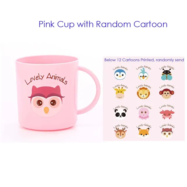 1Pcs 250ml Kids Children Infant Baby Milk Cup with Handle Breakfast Mug