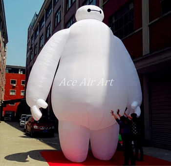 

Customized gigantic durable oxford fabric made Inflatable Baymax Balloon Inflatable Cartoon Model for Advertising