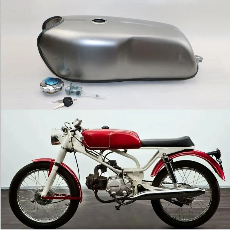 Brand New RD50 Modified Cafe Racer Fuel Tank 9L/2.4 Gallon