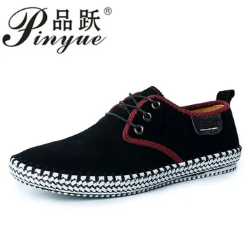

Brand Minimalist Design 100% Genuine Suede Leather Mens Leisure Flat Brand Spring Formal Casual Dress Flat Oxford Shoes