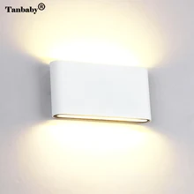 6 Вт 12 Вт светодиодный настенный светильник вверх и вниз настенный светильник водонепроницаемый Бра Лампа наружного освещения украшение освещение Крытый Открытый