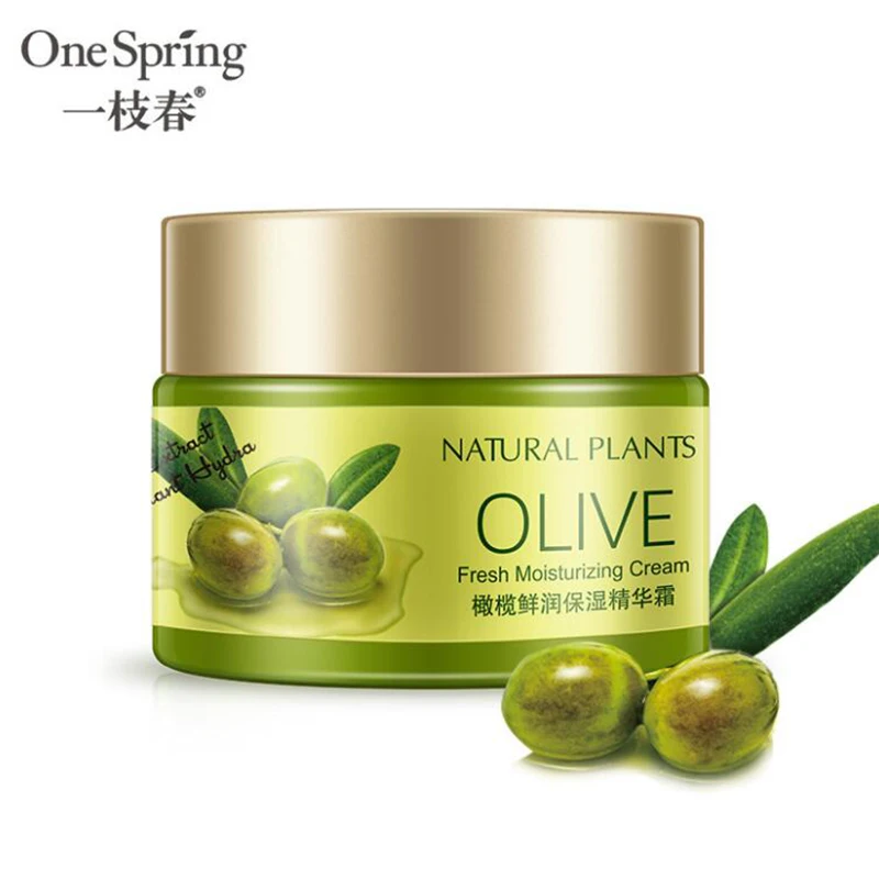 

IMAGES Face Care Essence Nutrition Olive Cream Moisturizing Anti-Aging Anti Wrinkle Natural Plants Day Face Cream