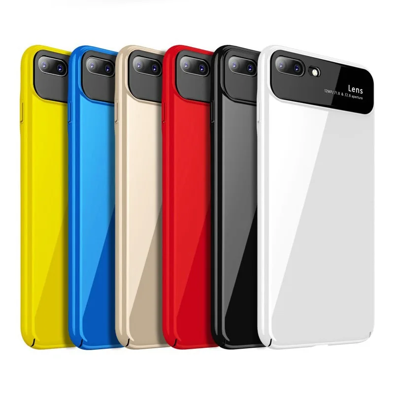 LONEUX Luxury Phone Case For iPhone X Ultra Thin PC Slim Transparent Back Cover 10 Full Shell |