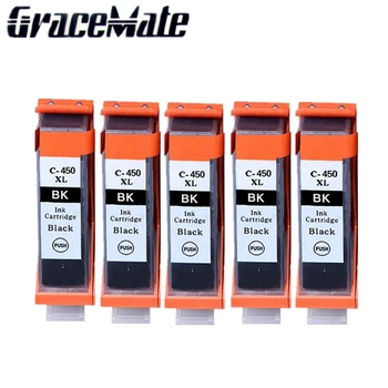 

5pcs PGI-450BK Ink cartridge compatible For Canon IP7240 MG5440 MX724 MX924 iX6840 MG5540 MG5640 MG6640