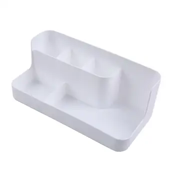 

PP Storage Box Makeup Organizer Case Cosmetic Display Sundries Container cotton pads cache drawer organizer