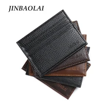 Hot Sale Vintage Slim Mini Wallet Artificial Leather Credit Card Holder Case ID Pocket Purses Travel Wallet