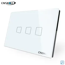 CNSKOU US/AU 2 Gang 1 Way Wifi Touch Light Wall Switch LED Smart Home Remote Control Switch Luxury Glass Panel CNSKOU US/AU 2 Gang 1 Way Wifi Touch Light Wall Switch LED Smart Home Remote Control Switch Luxury Glass Panel