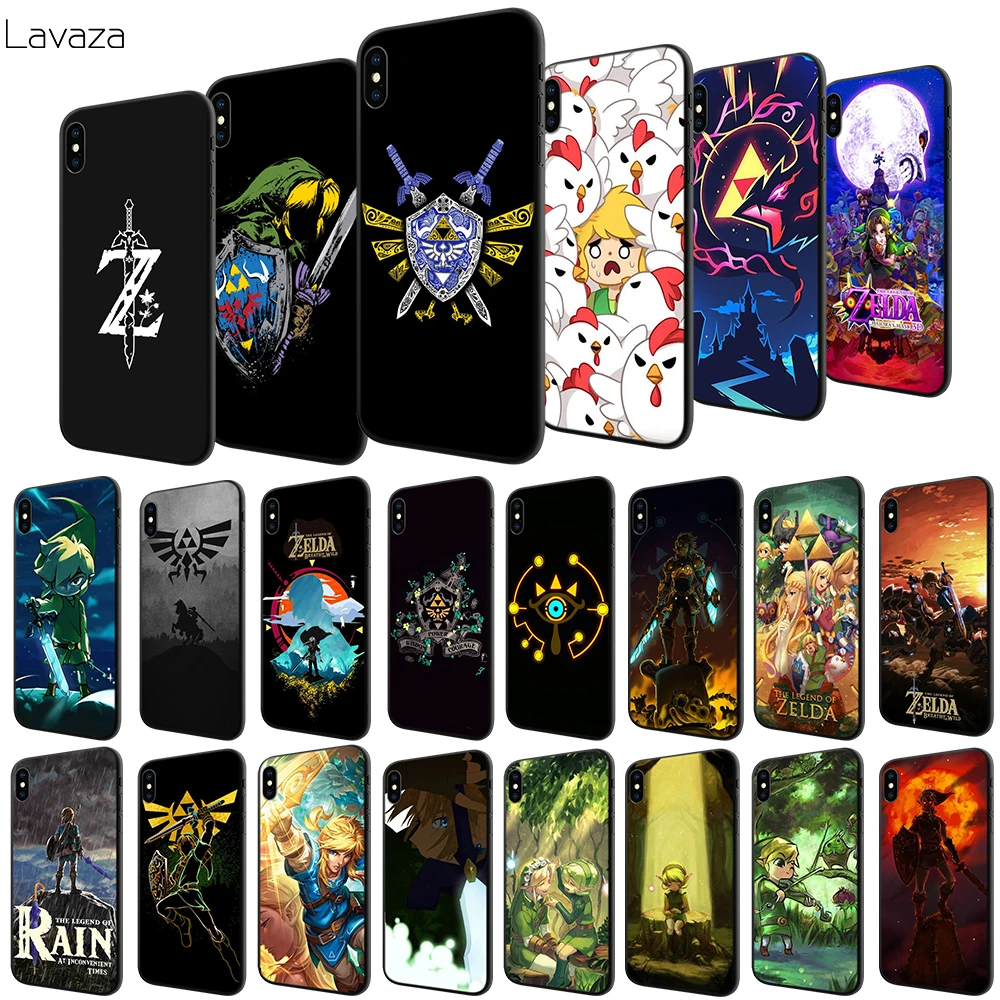Мягкий чехол Lavaza Legend of Zelda для Apple iPhone 6 6S 7 8 Plus 5 5S SE X XS MAX XR TPU | Мобильные телефоны и