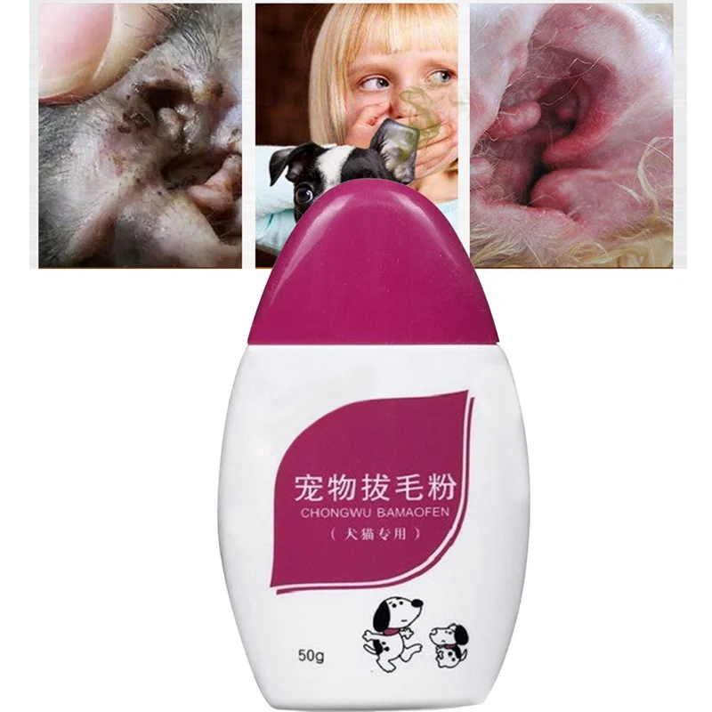 

Dog Cat Ear Clean Powder Health Care Ear Fresh Grooming Ear Powder Lowest price! Pet Ear Care Supplies