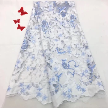 

Free shipping,5yard/lot latest african tulle lace fabric high high quality pink net lace beaded fabric for wedding