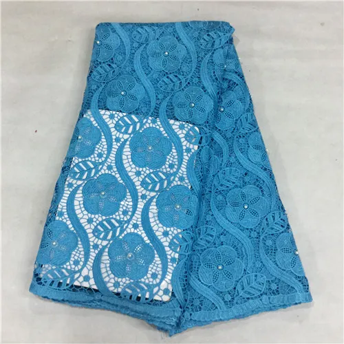 Free Shipping High quality African guipure lace fabric for sewing african cord fabric/water soluble wedding SBA1-8 | Дом и сад