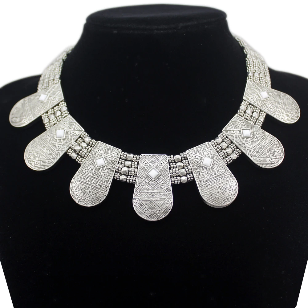 Tribal Vintage Silver Plated Cleopatra 