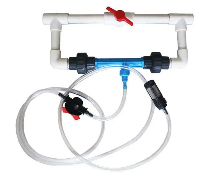 Инжектор вентури. Venturi injection system. Инжектор вентури 3/4". Инжектор для удобрений. Вентури трубка для капельного полива.