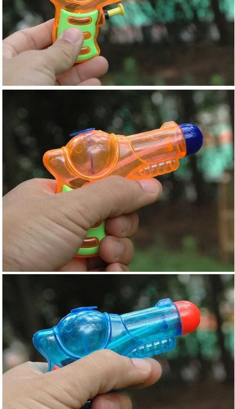 Мини Труба Прозрачный водяной пистолет летний пляжный детский игровой в воде игрушки для купания пляжные игрушки