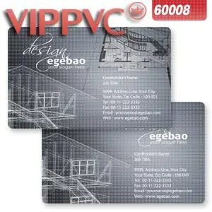 

PVC white plastic Card 0.38mm for Printing name card 300gms a6008 card template