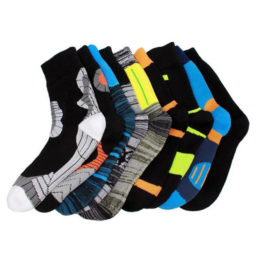 Waterproof Socks Men Water Cycling Climbing Hiking Skiing Dry fast Women Knee High Quality Orange Coolmax Outdoor |