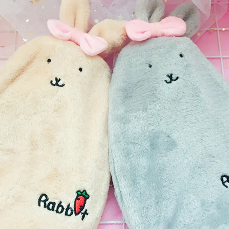 

Winter New Cute Cartoon Creative Plush Rabbit Hot Water Bottle Hand Warm Comfortable Warm Cartoon Plush Warm Water Bottle