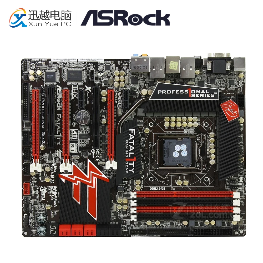 

Asrock Z68 RPOFESSIONAL GEN Desktop Motherboard Z68 Socket LGA 1155 i3 i5 i7 DDR3 32G USB3.0 ATX