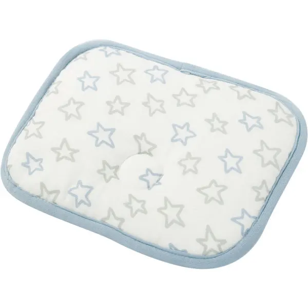 YWHUANSEN Детские марли хлопок подушки детские новорожденных дышащий сна защиты для плоская голова Звезда Сердце постельные