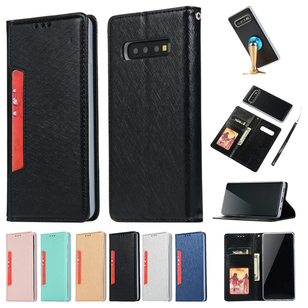 

Unique Detachable Phone Case For Samsung Galaxy Note 8 9 S7 Edge Fundas 3 in 1 Luxury PU Leather Case For Samsung S8 S9 S10 Plus