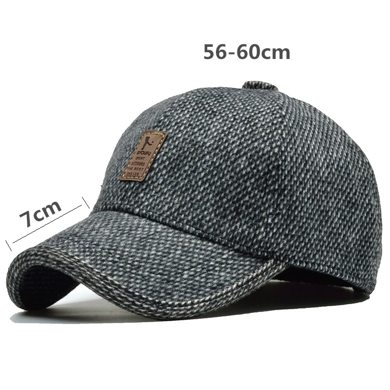 [NORTHWOOD] Фирменная зимняя бейсболка Мужская Snapback шапка с наушниками Casquette Homme Кепка водителя-дальнобойщика Para Hombre Мужская Зимняя кепка