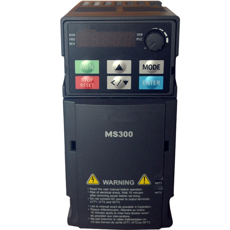 

VFD5A5MS43ANSAA VFD Standard Compact Drive MS300 Series 2.2kw 3HP 3 phase AC 380V-480VAC 0-599HZ