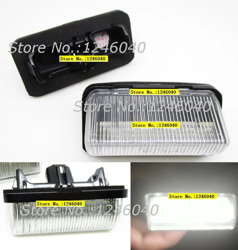 2Pcs Led License Number Plate Light For Toyota Prius XW 50 V 16- C | Автомобили и мотоциклы