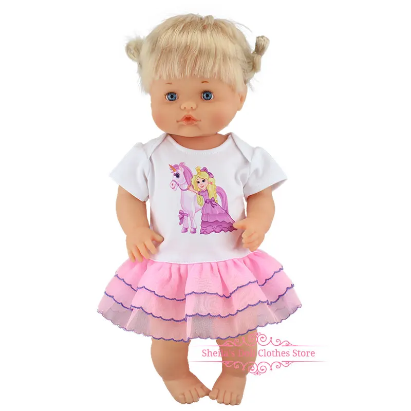 Новая модная одежда подходит 40 см 41 см Nenucos кукла Nenuco Ropa su Hermanita фиолетовая футболка с длинными рукавами в фиолетовый горошек штаны с шапочкой