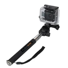 Gopro Monopod Tripods Extendable Telescopic Handheld Pole Arm with Tripod Adapter for Gopro HD Hero 3+/3/2/1 Digital Camera