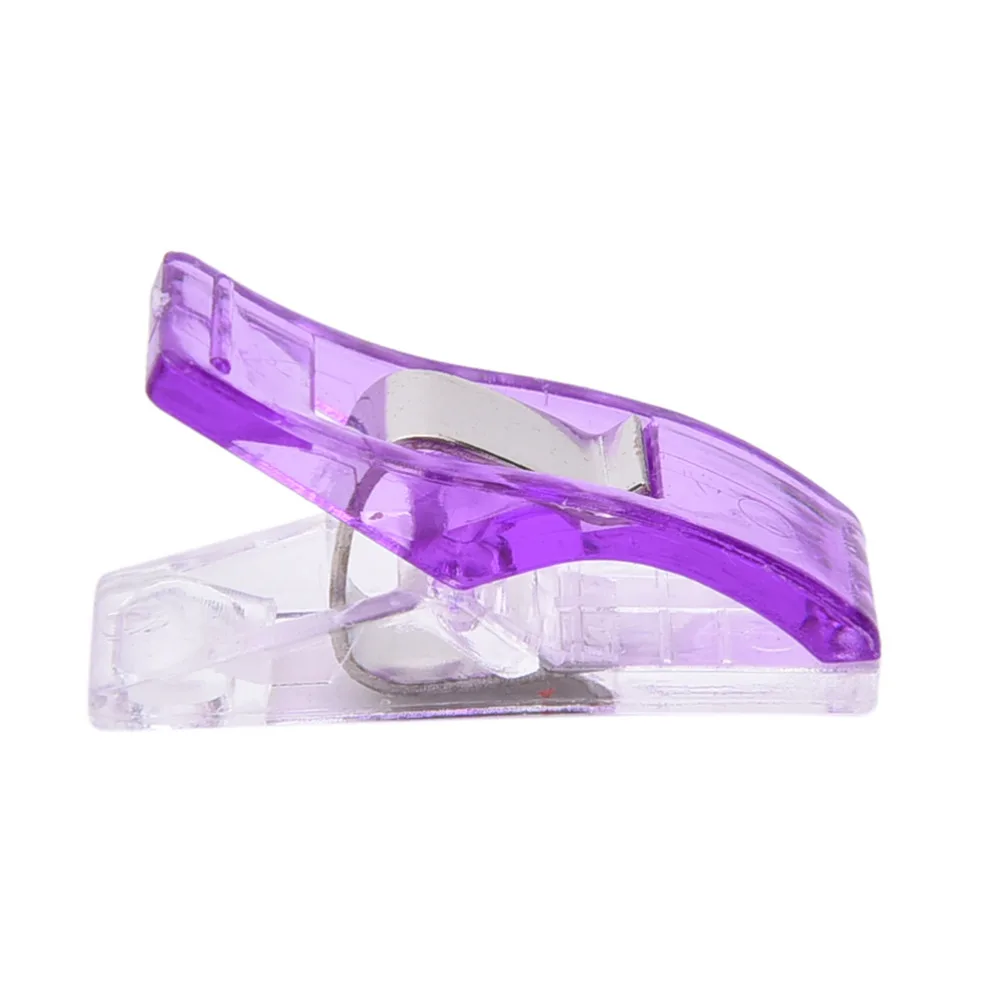 

50Pcs High quality multicolor Plastic Clips For Patchwork Sewing DIY Crafts, Quilt Quilting Clip Clover Clip 9 Colors