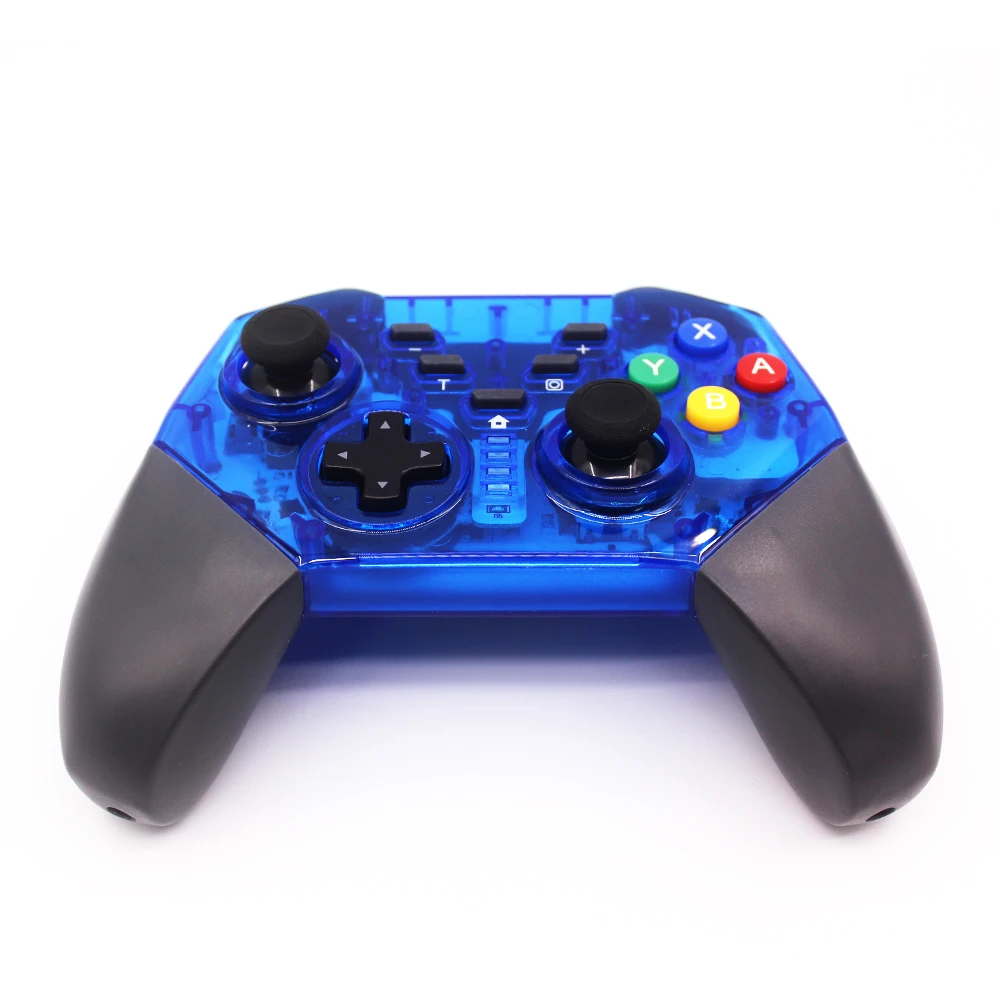 Новый беспроводной прозрачный геймпад для ПК Switch PRO контроллер Bluetooth джойстик