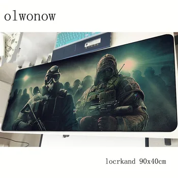 

Rainbow Six Siege mousepad 90x40cm Fashion gaming mouse pad gamer mat HD pattern game computer desk padmouse keyboard play mats