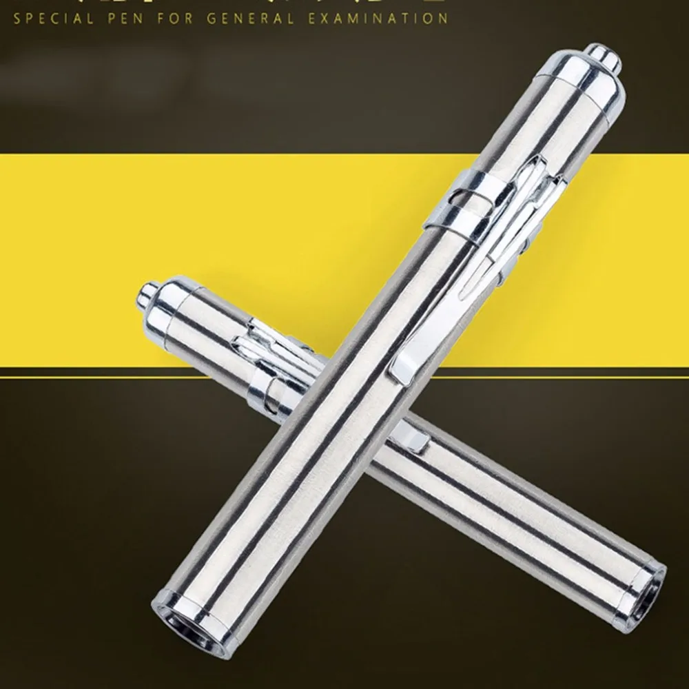 Портативный мини светодиодный фонарик на батарейках супер яркий легкий