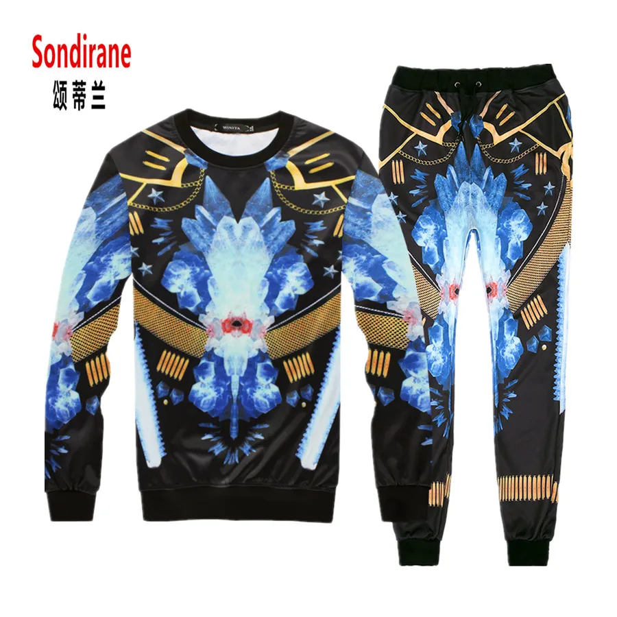 Sondirane Keren 3D Blue Diamond Guardian Pullovers Permata Cap Sondirane Keren 3D Blue Diamond Guardian Pullovers Permata Cap