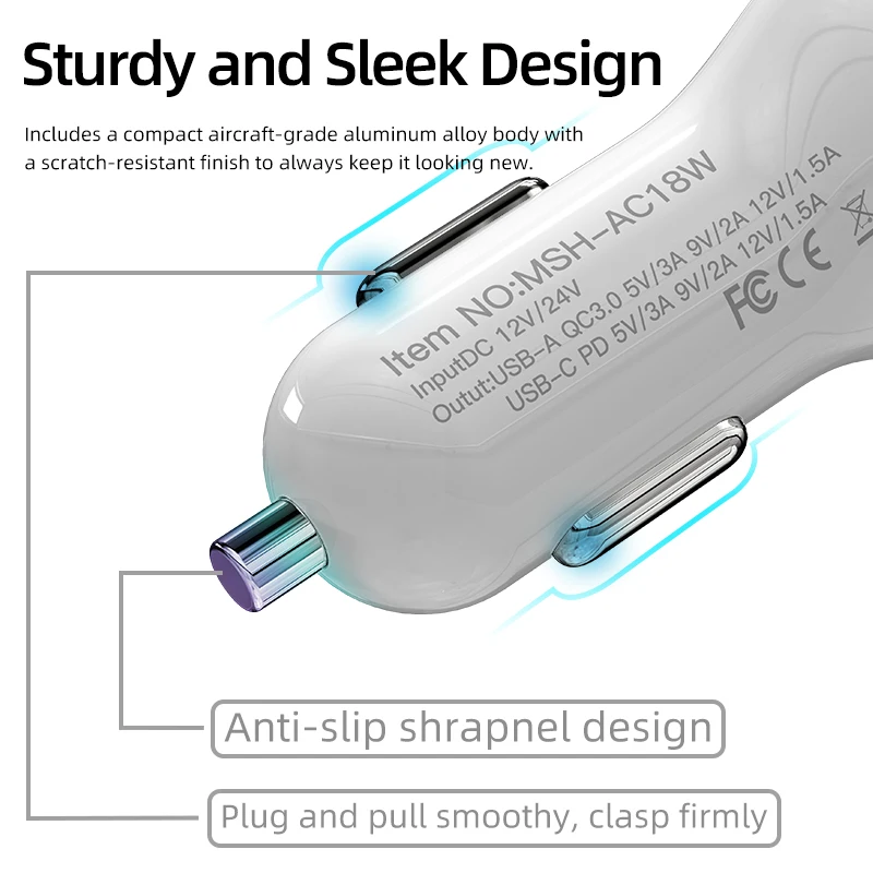 IHaitun 30 Вт USB Type C PD автомобильное зарядное устройство для Samsung S10 Quick Charge 4 0 3 QC3.0 QC4.0