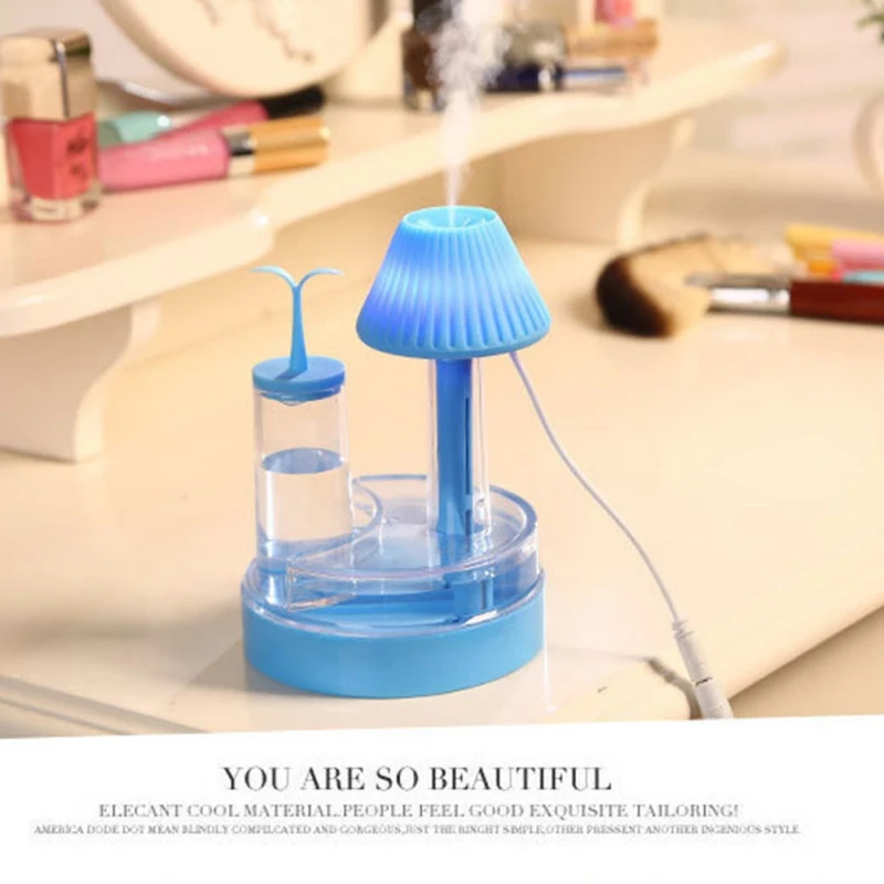 New househeld LED night light with humidifier office mini humidifier