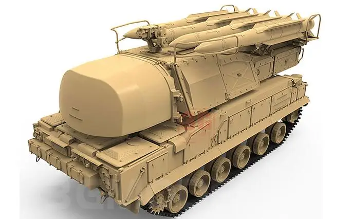 1/35 весы комплект с роботизированной системой ПВО KingTair militaryроссийский 9K37M1 Бук