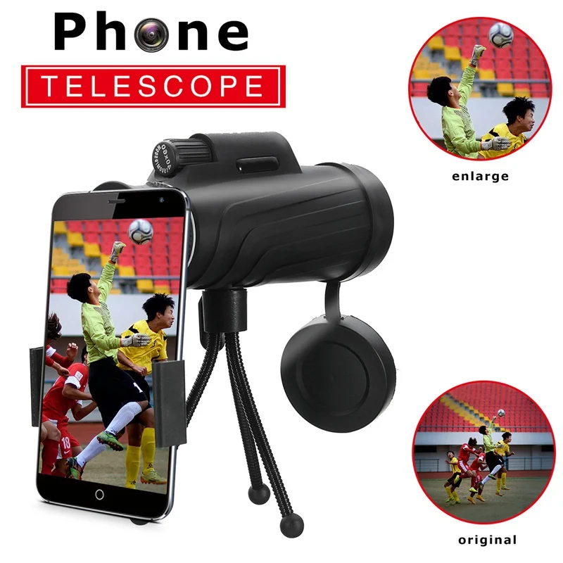 50X оптический стеклянный зум телескоп телеобъектив водонепроницаемый Объективы для мобильных телефонов объектив камеры для iPhone samsung iOS Android смартфонов