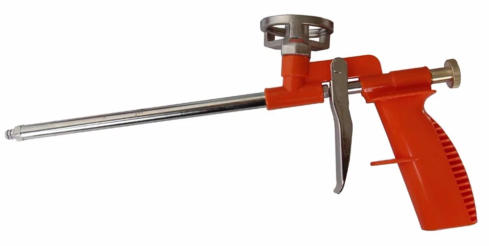 2 шт на заказ CE сертифицированный Красный Пенопласт расширяющийся пистолет герметик Дозирующий PU изоляционный аппликатор инструмент