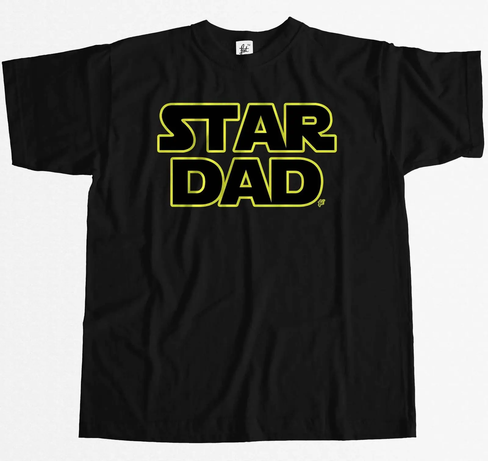 Star Dad Science Fiction Parody Funny Wars Mens T-Shirt Comfortable t shirt Casual Short Sleeve Print tees cheap wholesale | Мужская