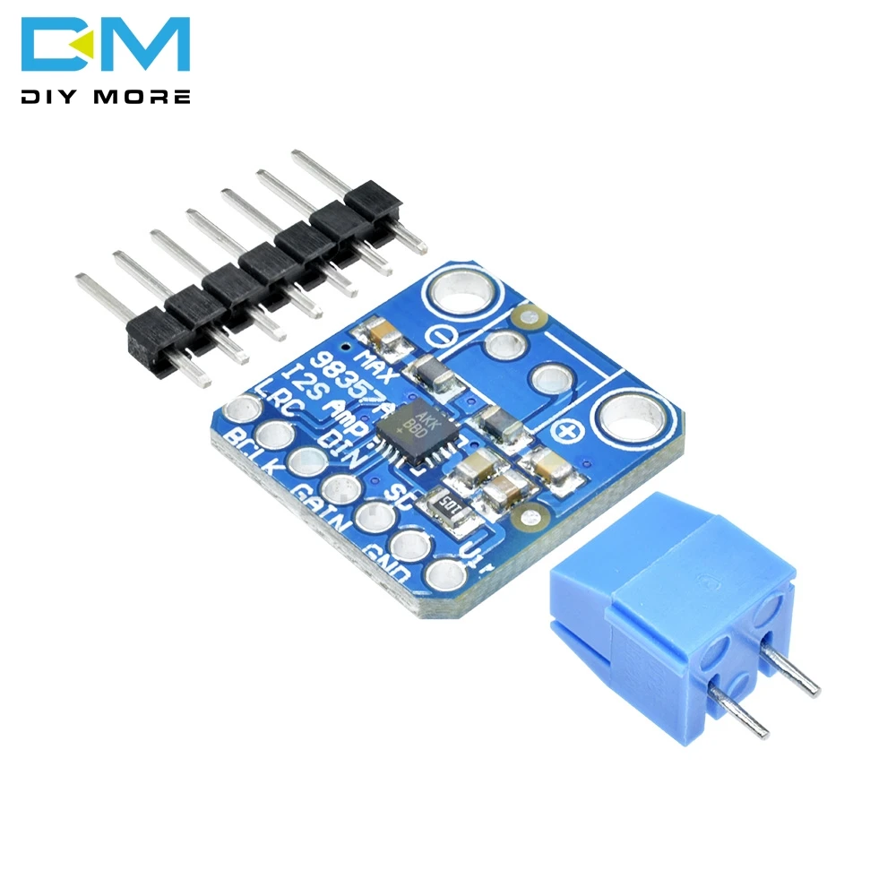 MAX08357 I2S Amp DAC 3W Класс D усилитель Breakout плата для Arduino Zero Raspberry Pi тепловой модуль