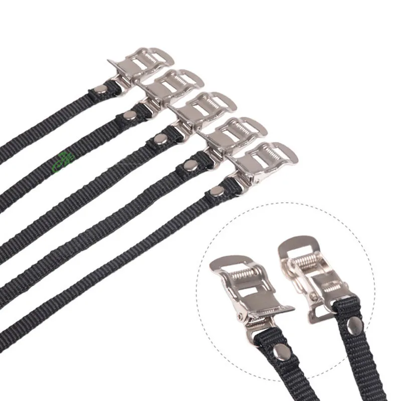 

1pcs cycling pedal accessories Dog mouth pedal strap Dead speed ankle fixed with rope buckle