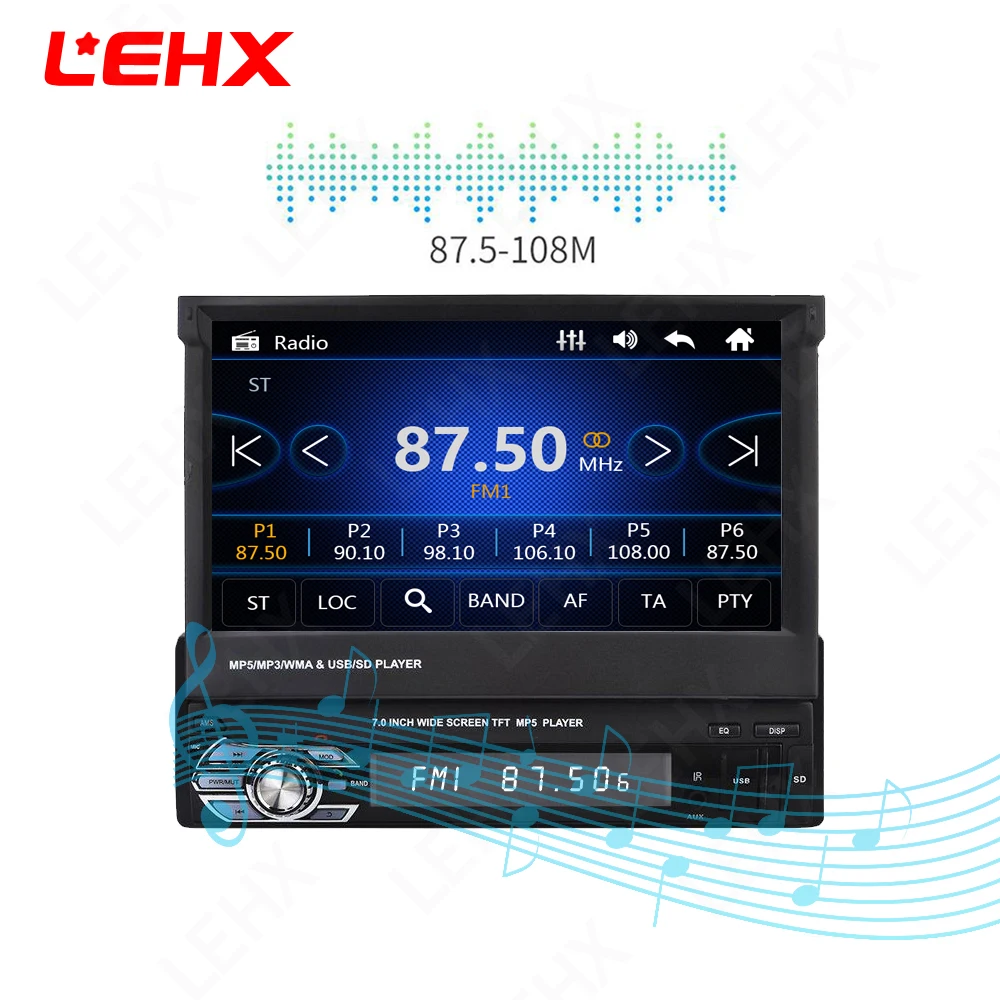 LEHX автомобильный аудио " HD Автомобильный MP5 плеер gps Авторадио 2Din сенсорный экран Авто Радио Видео Стерео Мультимедиа Bluetooth/FM/MP5/USB/AUX