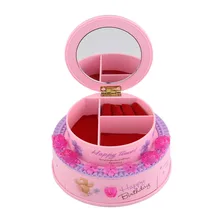 1 pcs Happy Birthday Cake Music Box girlfriend birthday gift ideas Toy Carousel music boxes mechanism for sale Free shipping